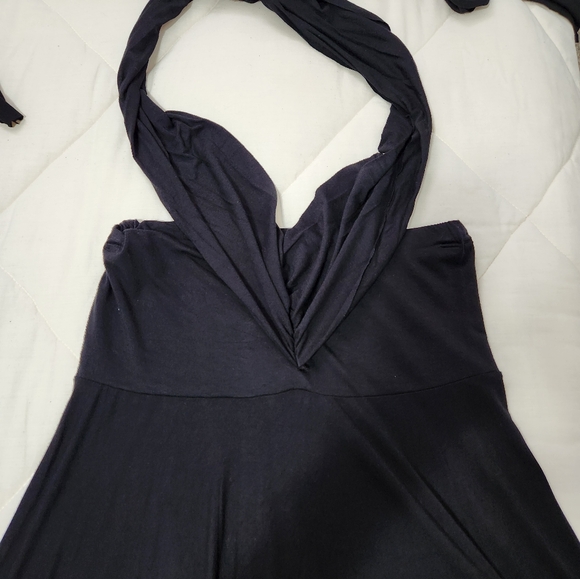 Dress, La Vie En Rose tie neck dress/beach cover up - Picture 1 of 7